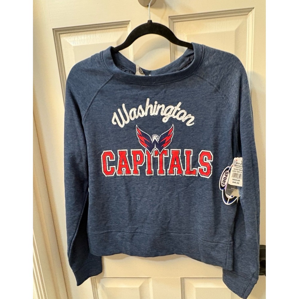 NEW women's size MEDIUM NHL Washington Capitals long sleeve Tshirt. Super soft.